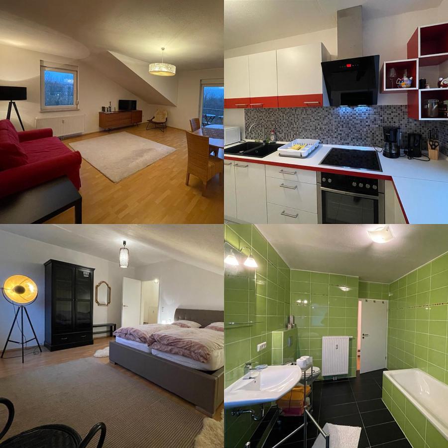 Ferienwohnung Balkonblick Am Hirschberg Sankt Wendel Ngoại thất bức ảnh